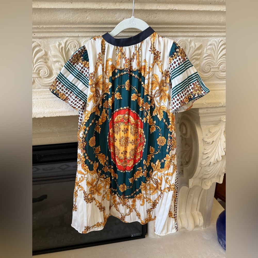 Zara Kids Dress - Multicolor Pattern